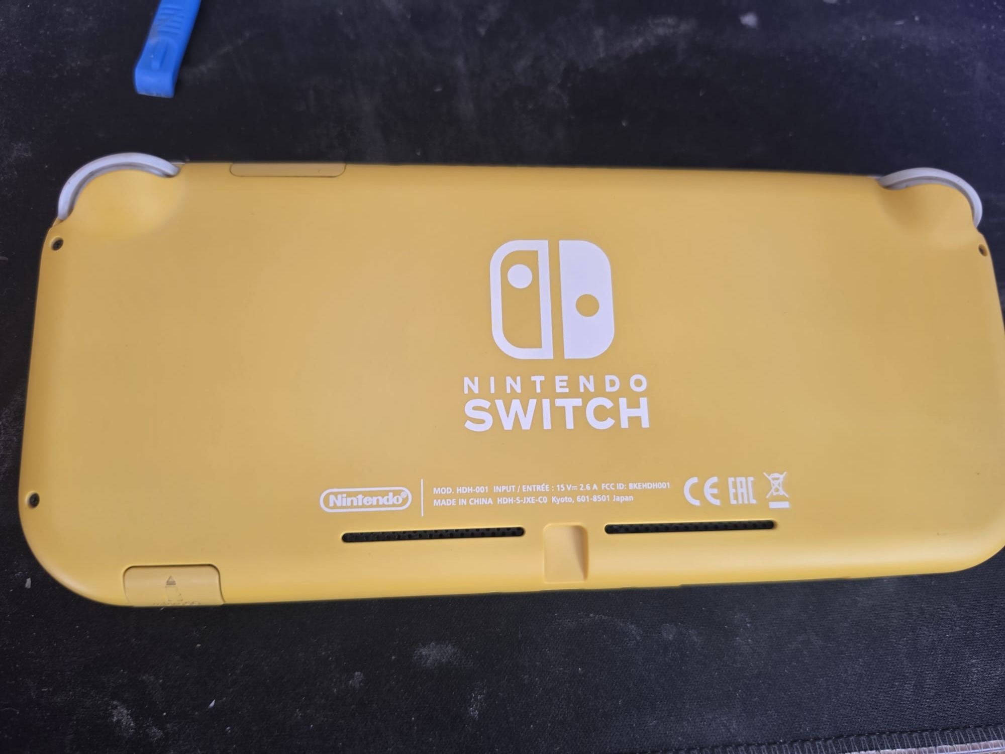 Achterkant Nintendo Switch Lite